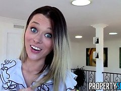 Real estate agent with a great BJ & ever-hot blowjob records her client for the ultimate housewarming gift
