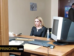 Blondine, Fetisch, Hardcore, Lecken, Milf, Büro, Pov, Muschi