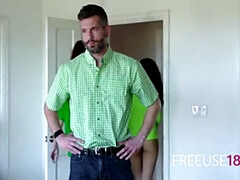 Young Step Sister Rose Winters Gets Free Used By Family