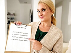 Grote lul, Grote mammen, Blond, Pijpbeurt, Hondjeshouding, Jurk, Keuken, Moeder die ik wil neuken