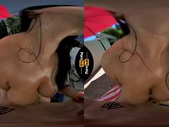 3d, Красотки, Большие сиськи, Минет, Брюнетки, Кончили внутрь, Семяизвержение, Секс без цензуры