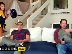 (Gia Derza, Xander Corvus) - Cheeky Cheerleader