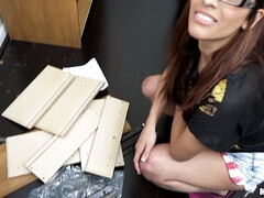 Culo grande, Mamada, Morena, Gafas, Latina, Tetas naturales, Coño, Adolescente