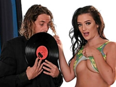 素人, デカパイ, フェラチオ, 茶髪の, 毛深い, 自然山雀, タトゥー, ティーン