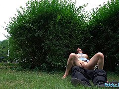 Grosser schwanz, Blasen, Hd, Im freien, Pov, Öffentlich, Realität, Tätowierung