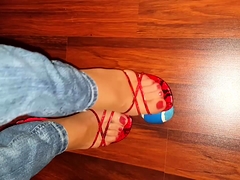 Amateur, Fétiche, Fétiche des pieds, Hd, Mère que j'aimerais baiser, Pov, Réalité, Jouets