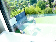 Grote lul, Zwart, Pijpbeurt, 1 man 2 vrouwen, Interraciaal, Monster, Roodharige vrouw, Trio