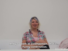 Gros seins, Sucer une bite, Tchèque, Hard