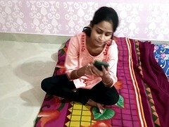 18, 素人, 美女, フェラチオ, 茶髪の, インド人, ティーン