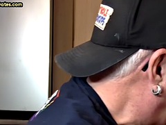 素人, フェラチオ, ゲイ, 手コキする, オナニー, 熟年, フェラする