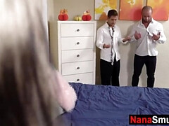 Большие сиськи, Семья, Секс без цензуры, Зрелые, Табу, Втроем