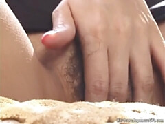 Frau, Fingern, Behaart, Hd, Japanische massage, Masturbation, Natürlichen titten, Orgasmus