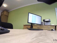 Vorstellungsgespräch, Blondine, Hd, Geld, Büro, Pornostars, Realität