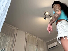 Achter de coulissen, Vrouw, Ondergoed, Naakt, Klein, Realiteit, Alleen, Tieten likken