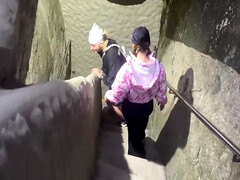 Anal, Cul, Grosse bite, Sucer une bite, Brunette brune, Plantureuse, Gorge profonde, De plein air