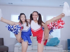 Жопа, Минет, Брюнетки, Две девушки, Ласковые ручки, От первого лица, Бритые, Молоденькие