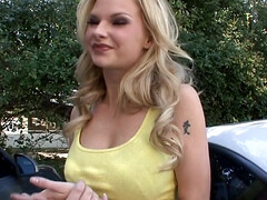 Stunning big tits blonde MILF stuffed by a huge cock - hardcore wiith cumshot