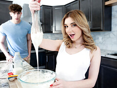 18 ans, Blonde, Sucer une bite, Hard, Hd, Petite femme, Pov, Rugueux