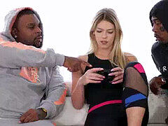 Verga grande, Negro, Corrida, Corridas, Corridas faciales, Adolescente, Trio