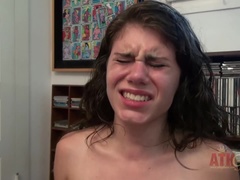 Culo, Morena, Peludo, Pequeña, Coño, Adolescente, Tetas, Juguetes