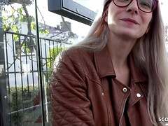 Culo, Rubia, Corridas, Alemán, Gafas, Coño, Montar, Flaco