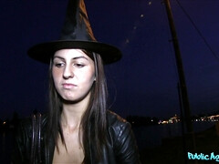 Leie, Tussi, Blasen, Europäisch, Geld, Im freien, Pov, Realität