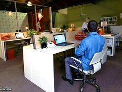 美女, ブロンド, フェラチオ, チン, 足フェチ, 足コキ, ハードコア, 怪物