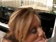 Gros seins, Blonde, Plantureuse, Queue, Mature, Chevaucher, Étudiant, Professeur