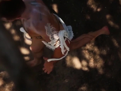 Fetiche, Gay, Hd, Músculo, Al aire libre, Realidad, Voyeur