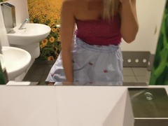 Amateur, Gros seins, Voiture, Hd, Public, Chatte, Gicler, Sous la jupe