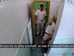 Cuarto de baño, Rubia, Mamada, Checa, Pajear, Oficina, Tetas, Uniforme