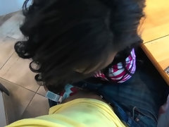 Noire, Sucer une bite, Noir ébène, Cuisine, Masturbation, Naturelle, Réalité, Adolescente