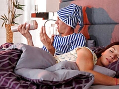 デカパイ, フェラチオ, 捕まる, バック, 手コキする, 淫乱熟女, ストッキング, オッパイの