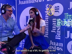 Jessica Sodi’s Sex Machine Fantasy Fulfilled in Juan Bustos’ Podcast