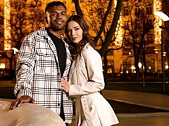 18 años, Verga grande, Morena, Estilo perrito, Interracial, Tetas naturales, Flaco, Adolescente