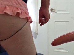 女装男装, ディルド, ゲイ, ハードコア, ラティーナ, 下着, オナニー, おもちゃ