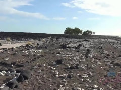 Bikini, Papa, Petite amie, Orgasme, Petite femme, Rasée, Fumer, Grande