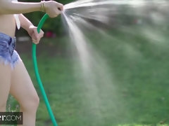 フェラチオ, 茶髪の, チン, 服従, 手コキする, なめる, 馬乗り, ラフ