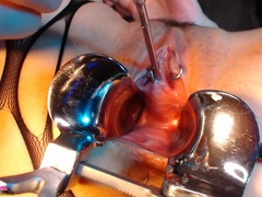 女, 眼鏡, 母, 小柄, オマンコ, 一人, オッパイの, おもちゃ