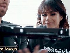 お尻, フェラチオ, 茶髪の, エロ熟女, 中出し, ハードコア, Hd, オッパイの