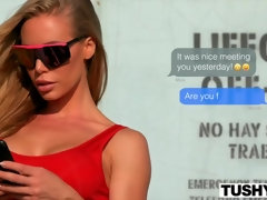 Blondine, Blasen, Vollbusig, Hundestellung, Klaffend, Hardcore, Muschi, Titten