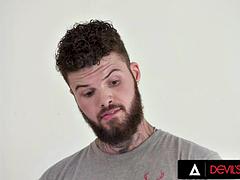 DEVILS FILM - Steamy Threesome With Sexy Trans Erica Cherry And Her Big Dick