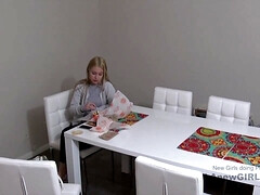 Amateur, Grosse bite, Blonde, Sucer une bite, Éjaculation interne, Hard, Pov, Nénés