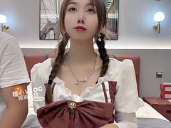 Amateur, Asiatique, Nana, Gros seins, Blonde, Chinoise, Tir de sperme, Pov