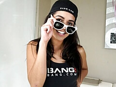 デカ尻, デカパイ, フェラチオ, 茶髪の, バック, ラティーナ, ガリガリ, ティーン