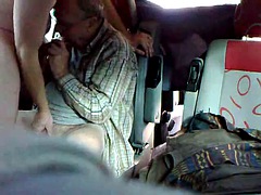 Amateur, Coche, Gay, Al aire libre