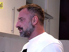 イギリス人, 巨乳な, バック, 服従, フェティッシュ, 陵辱, 淫乱熟女, ラフ