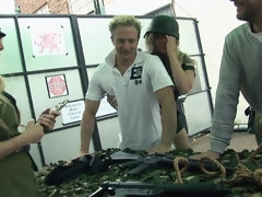 ブロンド, 顔射, グループ, Hd, ゴム, 下着, 淫乱熟女, ストッキング