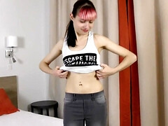 18 años, Amateur, Linda, Francés, Orgasmo, Pequeña, Pelirrojo, Tetas