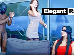 緊縛, デカチン, フランス人, 手コキする, 異人種間, オマンコ, 拘束, オッパイの